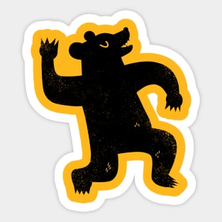 Party Time Bear Sticker